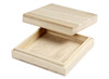 Dozen - hout - 10 x 10 cm - per stuk
