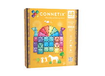 Bouwset - Connetix Castle Glitter Pack - magnetisch - set van 48