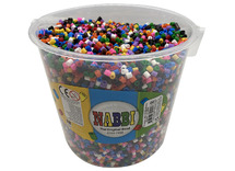 Kralen - strijkkralen - NABBI - midi - standaardkleuren - voordeelpakket - set van 20000 assorti