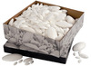 Isomo/styropor - plat - ovaal - voordeelpakket - set van 420 assorti