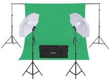 Green screen - greenscreen en verlichting - studioformaat - per set