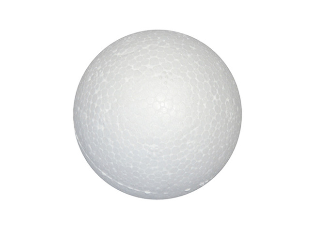 Isomo/styropor - bollen - 7 cm diameter - set van 5