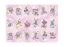 Stickers - fantasie - populair - prinsessen - 36 motieven - set van 720 assorti