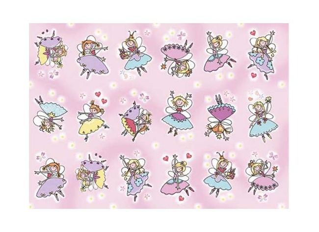 Stickers - fantasie - populair - prinsessen - 36 motieven - set van 720 assorti