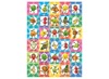 Stickers - fantasie - smileys - fruitjes - 35 motieven - set van 700 assorti