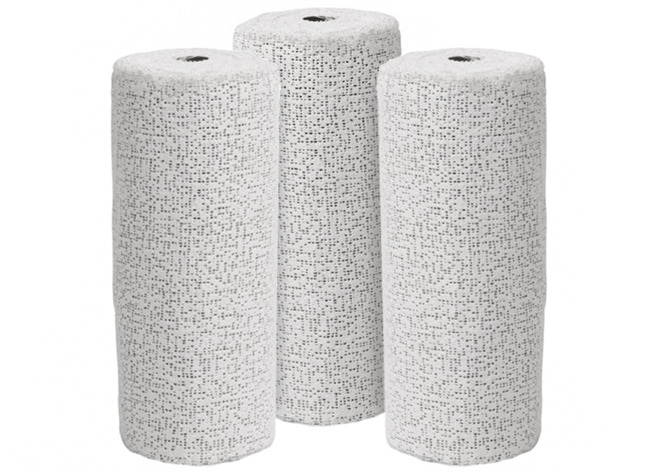 Bandes platrées - rouleaux 15 x 270 cm - set de 3