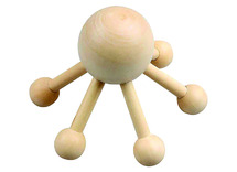 Massage Spin - hout - per stuk