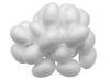 Figuren - piepschuim - ei - 60 mm - set van 50
