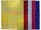 Karton - holografisch - 25 x 35 cm - 230 g - set van 5 assorti