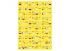 Stickers - lachebekkies - 100 motieven - set van 2000