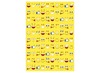 Stickers - lachebekkies - 100 motieven - set van 2000 assorti