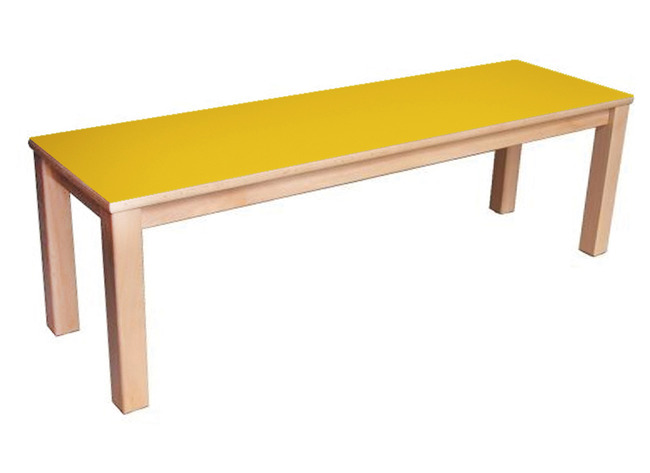 BANC, PIEDS RONDS, ASSISE COULEUR