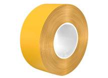 Kleefband - Apli - geel - dubbelzijdig - 30 mm x 23 m - per stuk