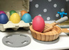 Open-ended - tickit Rainbow Wooden Eggs - eitjes - hout - gekleurd - set van 7 assorti