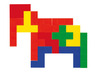 Ruimtelijk inzicht - EDX Education - Pentomino - vormen - tetris - denkspel - nabouwen - set van 72 assorti