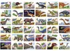 Stickers - dino's - met teksten - 36 motieven - set van 720 assorti