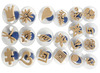 Stempels - foam - met handvat - set van 20 assorti
