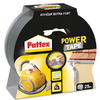 Kleefband - duct-tape - Pattex Power Tape - grijs - 25 m x 5 cm - per stuk
