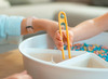 Open-ended - pincetten - Inspire My Play PlayTRAY Tongs - coral, yellow - accessoire - per set