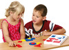 Denkspel - Logiblokken - vormen - kleur en vorm - set van 60 assorti