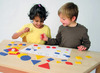 Denkspel - Logiblokken - vormen - kleur en vorm - set van 60 assorti