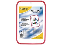 Bord - whiteboard - BIC Velleda - 30 x 44 cm - dubbelzijdig - per stuk