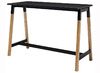 TAFEL - TOOGTAFEL - HOUTEN POTEN - 180 X 70 CM