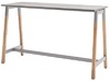 TAFEL - TOOGTAFEL - HOUTEN POTEN - 180 X 70 CM