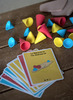 Bouwset - Piks - kleurrijke kegels - voordeelpakket - set van 128