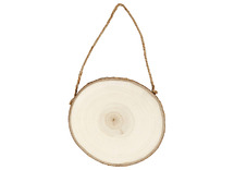 Hangers - rond - hout - per stuk