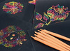 Knutselpapier - krasvellen - 20 x 25 cm - set van 10