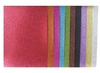 Karton - glitterpapier - A4 - 200 g - set van 10 assorti