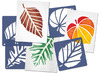 Sjablonen - Roylco - bladeren - 20 x 20 cm - set van 12 assorti