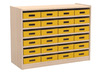 KAST BASIC - MET 5 PLANKEN EN 24 KISTEN
