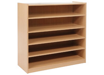 KAST BASIC 1 METER - MET 4 PLANKEN - KISTEN NIET INBEGREPEN