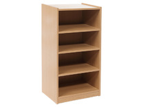 KAST BASIC 1 M - 1 KOLOM - MET 3 PLANKEN