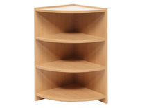 KAST BASIC - HOEKKAST MET 2 PLANKEN