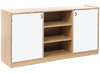 KAST BASIC - RUIMTEDELINGSKAST MET 2 DEUREN - MET RUG