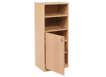 KAST BASIC - MET 4 PLANKEN EN 1 DEUR