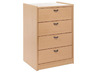 KAST BASIC - 1 KOLOM - MET 4 LADEN