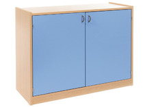 KAST BASIC - MET 2 PLANKEN EN 2 DEUREN