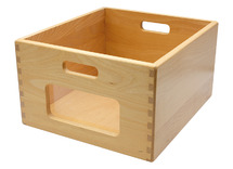MATERIAALKIST MET VENSTER