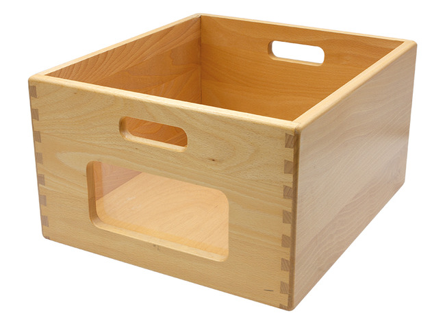MATERIAALKIST MET VENSTER