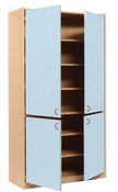 KAST BASIC - HOGE KAST MET 4 DEUREN