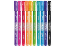 Stiften - glitterstiften - Colorpeps - set van 8 assorti