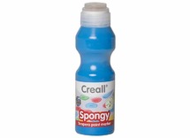 Verfdotters - Creall Spongy - blauw - fles van 70 ml