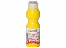 Verfdotters - Creall Spongy - geel - fles van 70 ml