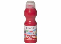 Verfdotters - Creall Spongy - rood - fles van 70 ml