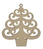Hangers - hout - kerstboom - kerst - per stuk