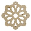 Hangers - hout - kerstboom - kerst - per stuk
